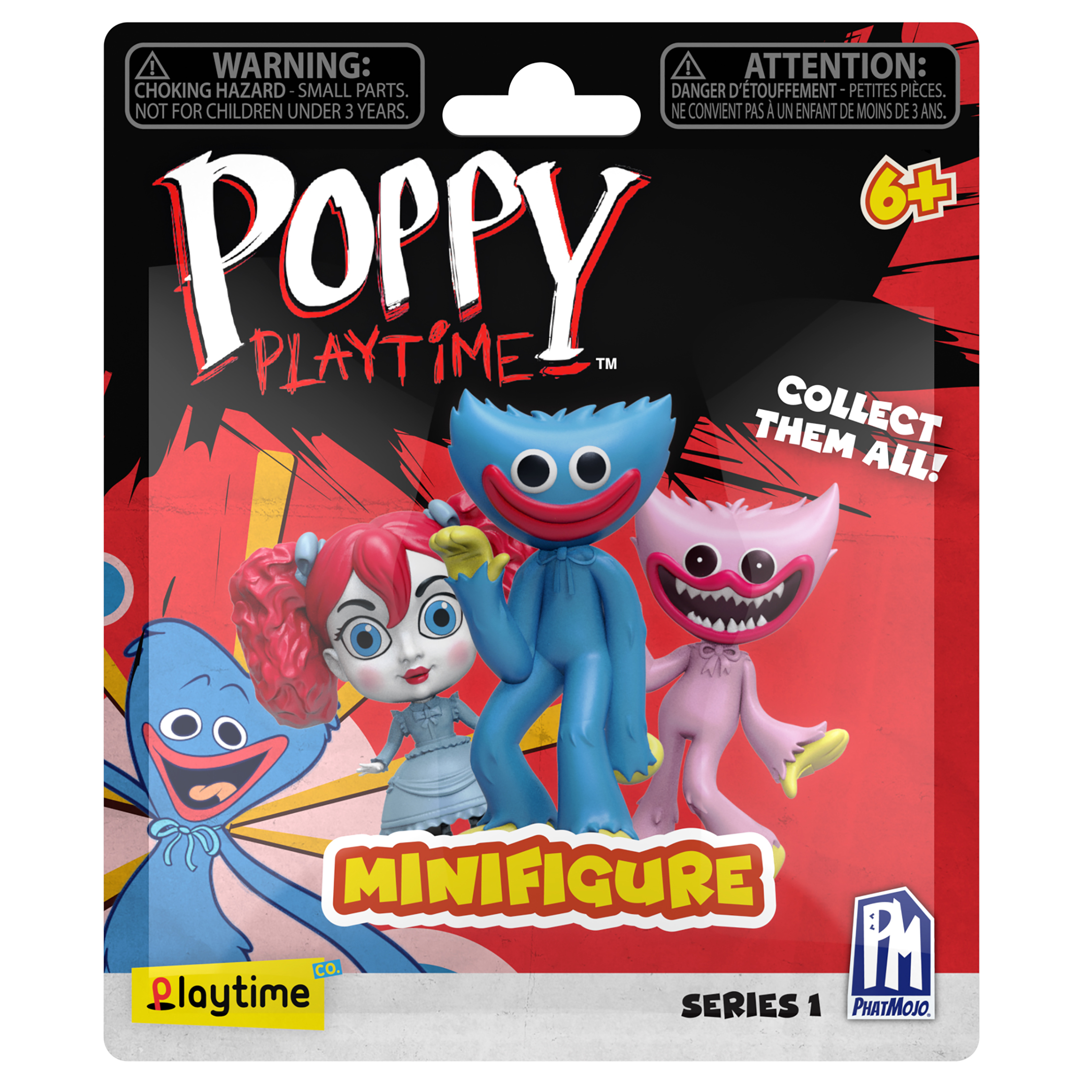 Poppy Playtime Minifigure Blind Bag, Series 1, Age 6 and up by